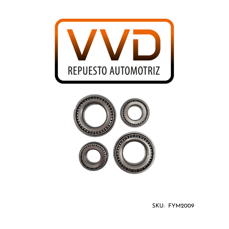 JUEGO DE RODAMIENTOS MAZA DELANTERA FORD RANGER 2.3 2001/2012 RANGER 2.5 1998/20011