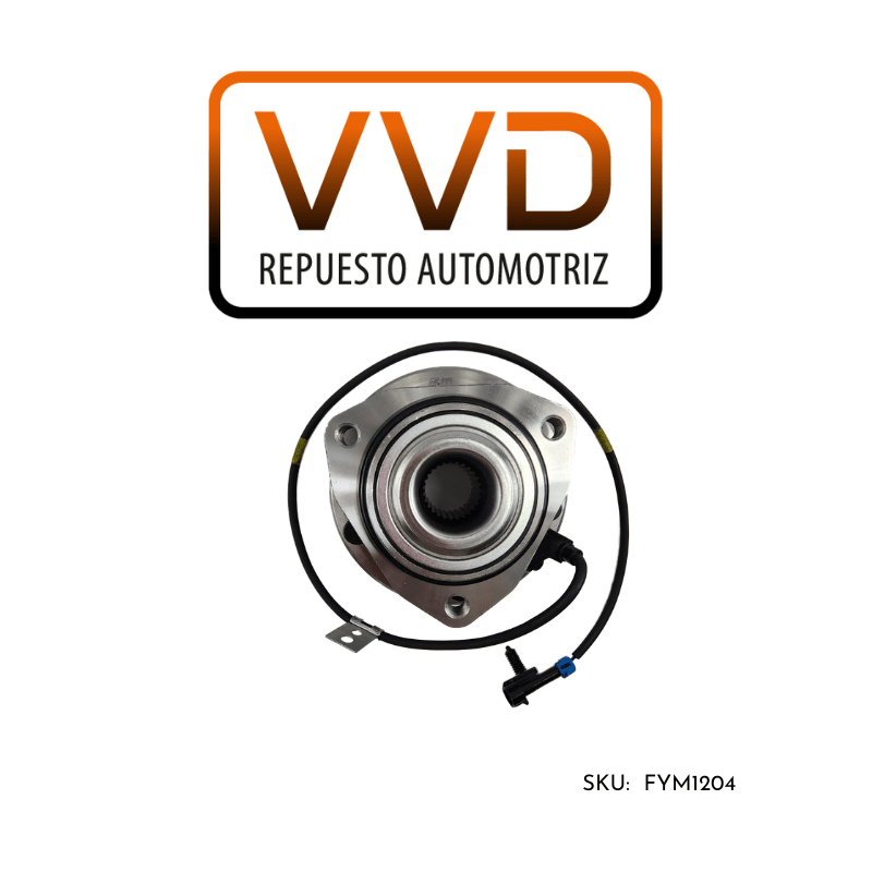 JUEGO DE MAZAS C/RODAMIENTO DELANTERAS CHEVROLET S-10 (AMERICANA) 1997/20041