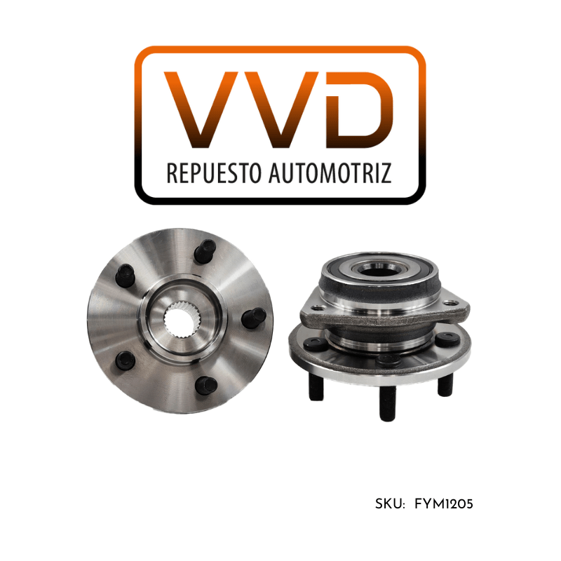 JUEGO DE MAZAS C/RODAMIENTO DELANTERAS JEEP CHEROKEE 1999/2001 WRANGLER 1999/20063