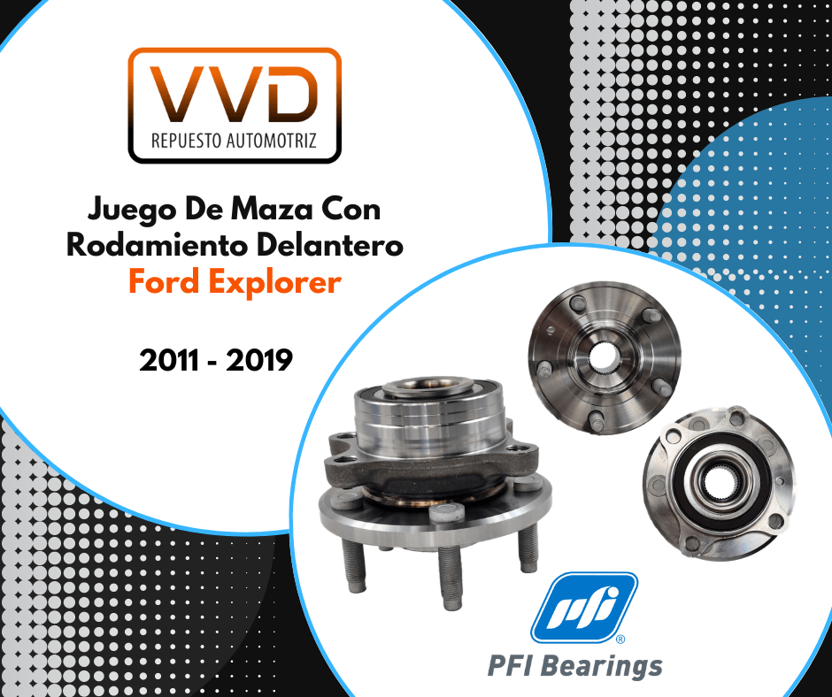 JUEGO MAZA C/RODAMIENTO DELANTERO FORD EXPLORER 2011/2019 3