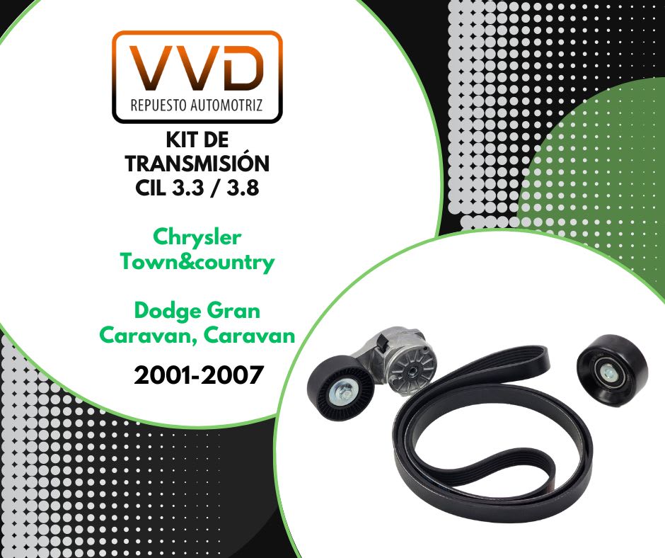 KIT TRANSMISION 3.3 - 3.8 CHRYSLER TOWN & COUNTRY DODGE CARAVAN GRAND CARAVAN 2001/2007 0