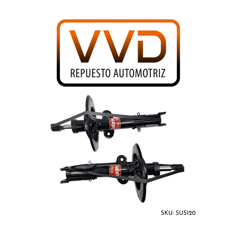 JUEGO AMORTIGUADORES DELANTERO CHRYSLER TOWN & COUNTRY DODGE CARAVAN GRAND CARAVAN 2001/20073