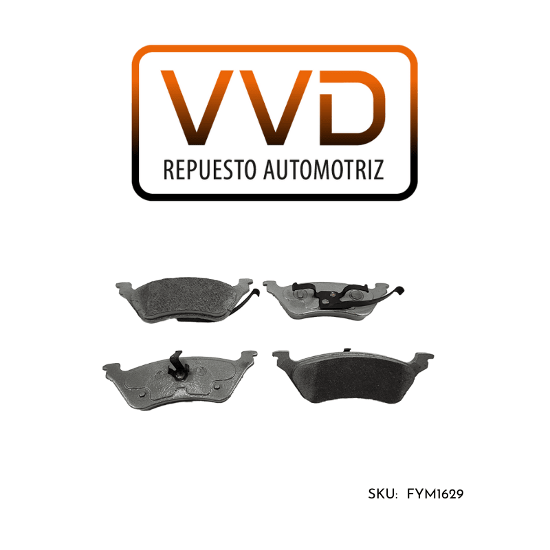 JEUGO DE PASTILLAS DELANTERAS Y TRASERAS (TRAS. DISCO 302MM) CHRYSLER TOWN & COUNTRY DODGE CARAVAN G2