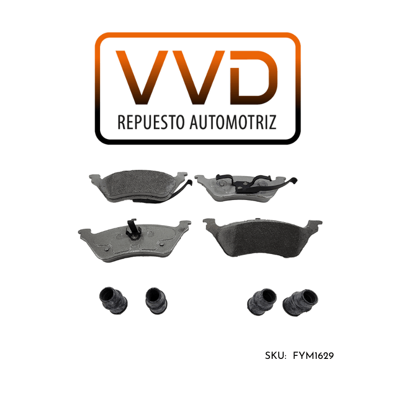 JEUGO DE PASTILLAS DELANTERAS Y TRASERAS (TRAS. DISCO 302MM) CHRYSLER TOWN & COUNTRY DODGE CARAVAN G6