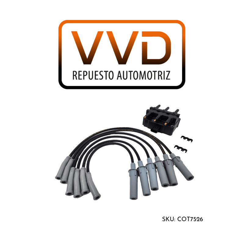 KIT ENCENDIDO 3.3 3.8 CHRYSLER TOWN & COUNTRY PACIFICA 01/10 DODGE  CARAVAN GRAND CARAVAN 01/074