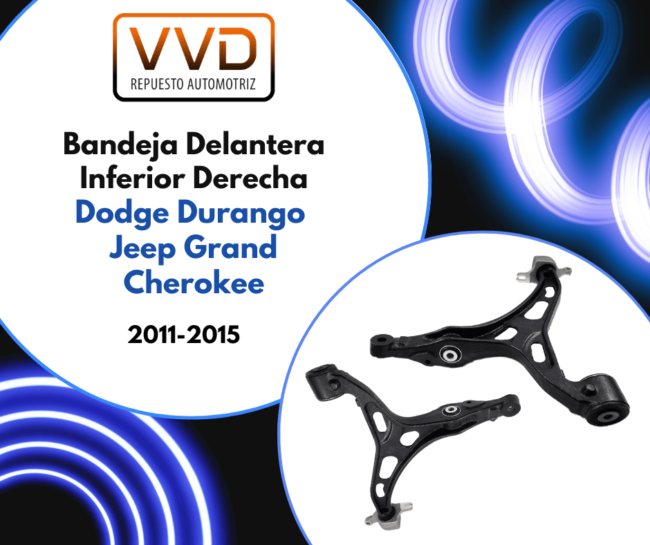 BANDEJA DELANTERA INFERIOR DERECHA DODGE DURANGO 2011/2015 JEEP GRAND CHEROKEE 2011/2015 5