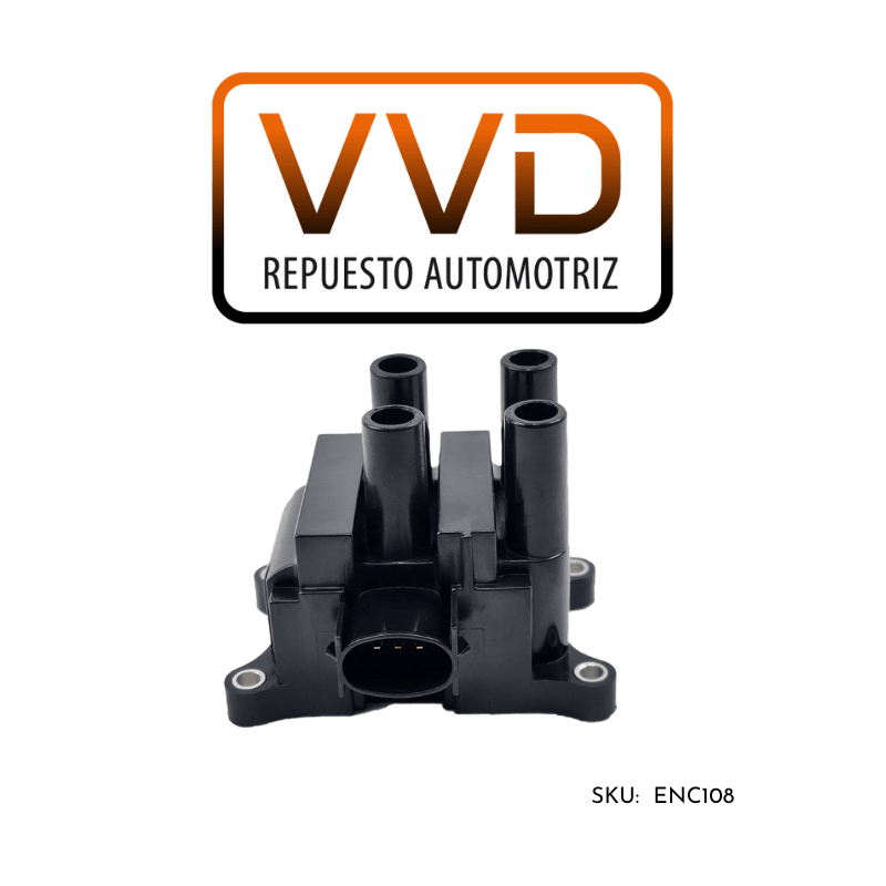 BOBINA ENCENDIDO FORD ECOSPORT FIESTA 2001/2010 MODELO BRASIL2