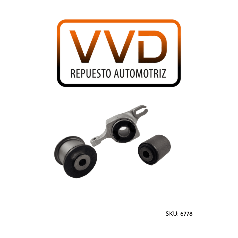 JUEGO BUJES BANDEJA DEL. INF. DODGE DURANGO 2011/2021 JEEP GRAND CHEROKEE 2011/20212