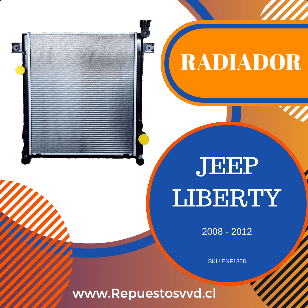 RADIADOR JEEP LIBERTY 3.7 2008/2012 1