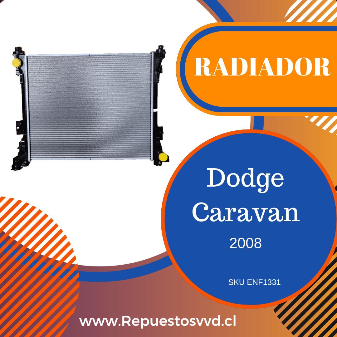 RADIADOR CHRYSLER TOWN & COUNTRY 2008/2016 DODGE GRAND CARAVAN 2008/2020 2