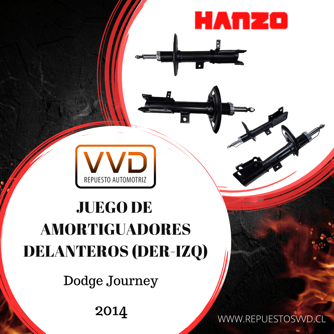 JUEGO AMORTIGUADOR DELANTERO DODGE JOURNEY 2009/2018 1