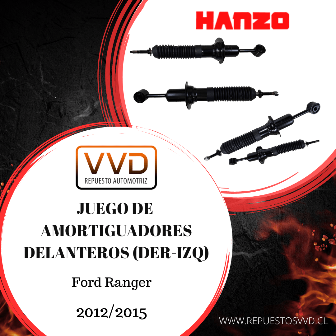 JUEGO AMORTIGUADOR DELANTERO FORD RANGER 2012/2015 1
