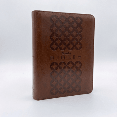 Biblia Compacta Letra Grande Reina Valera 1960 Funda Marrón