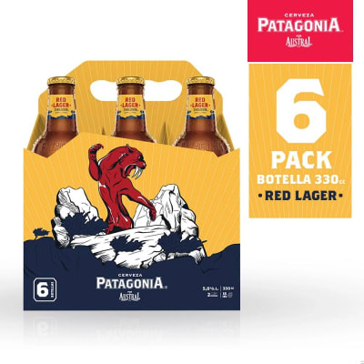 PATAGONIA RED LAGER BOTELLIN 6X330CC1