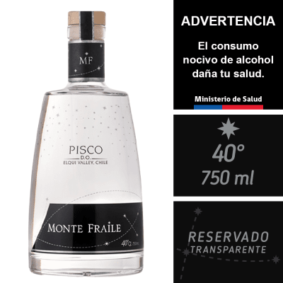 PISCO MONTE FRAILE TRANSPARENTE 40 °1