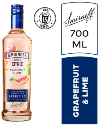 VODKA SMIRNOFF BITTER CITRIC 700CC1