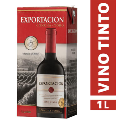 VINO EXPORTACION TINTO TETRA 1LT1