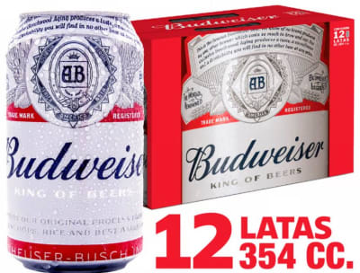 BUDWEISER LATA 12X354CC1