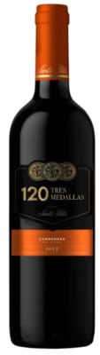 VINO 120 3 MEDALLAS CARMENERE 700CC1