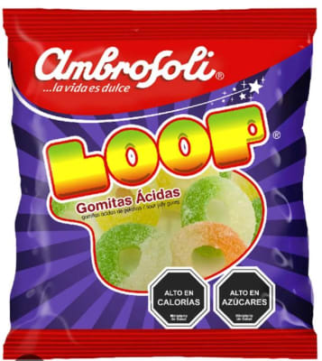 GOMITAS ACIDAS LOOP 25gr1
