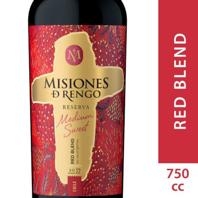 VINO MISIONES MEDIUM SWEET RED BLEND 750 CC1