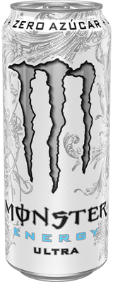 MONSTER ULTRA ZERO BLANCA 473cc1
