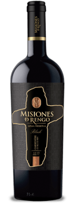 VINO MISIONES BLACK GRAN RSVA CARMENERE 750CC1