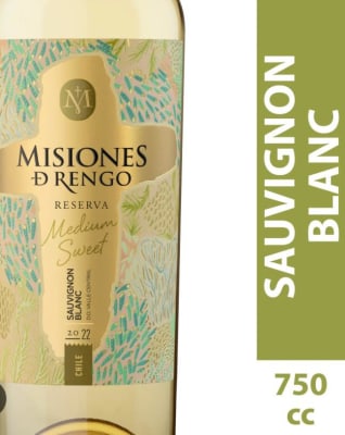 VINO MISIONES MEDIUM SWEET SAUV BLANC 750CC1
