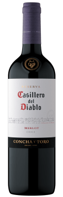 VINO CASILLERO DEL DIABLO MERLOT 750CC1