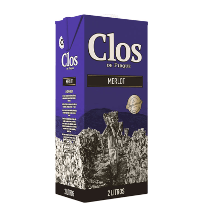 VINO CLOS TETRA MERLOT 2LT1