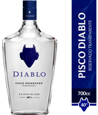 PISCO DIABLO TRANSPARENTE 40°1
