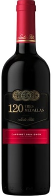 VINO 120 3 MEDALLAS CABERNET SAUVIGNON 700CC1