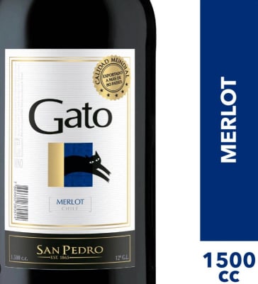 VINO GATO MERLOT 1.5LT1
