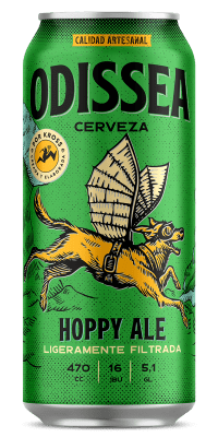 CERVEZA ODISSEA HOPPY 470 CC1