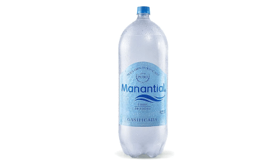 AGUA MANANTIAL CON GAS 3 LT1