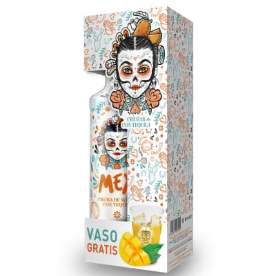 CREMA DE MANGO TEQUILA + VASO PACK1