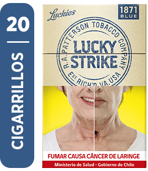 LUCKY STRIKE PATTERSON AZUL 20UND1