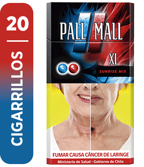 PALL MALL XL SUNRISE MIX 20UND1