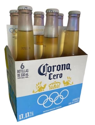 CERVEZA CORONA SIN ALCOHOL 0.0 6X330 CC1