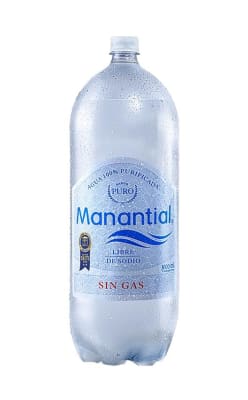 AGUA MANANTIAL SIN GAS 3 LT1