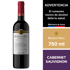 VINO MEDALLA REAL CABERNET 750CC