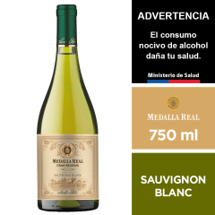 VINO MEDALLA REAL G. RVA SAUV BLANC 750CC
