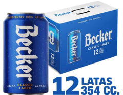 PACK BECKER LATA 12X354CC