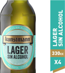 KUNSTMANN SIN ALCOHOL 0.0  4x330 CC