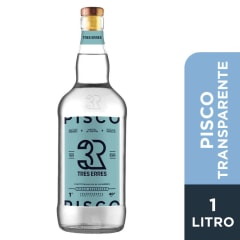 PISCO 3ERRES TRANSPARENTE 1 LT