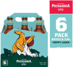PATAGONIA HOPPY BOTELLIN 6X330CC