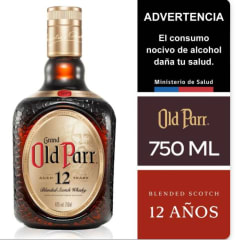 OLD PARR 12 AÑOS 750ML