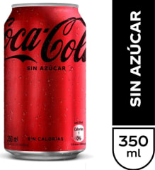LATA COCA COLA ZERO 350CC