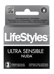 PRESERVATIVOS LIFESTYLES NUDA