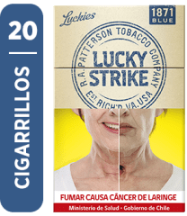 LUCKY STRIKE PATTERSON AZUL 20UND